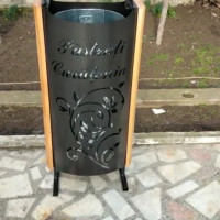 Cos de gunoi personalizat