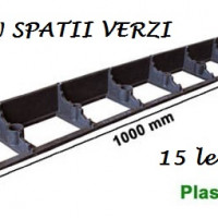 Borduri separatoare gazon profesionale, L= 1 m