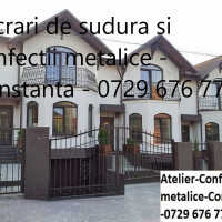 Atelier confectii metalice si lucrari de sudura -Sediul,Orasul Constanta - 📱 0729.676.777
