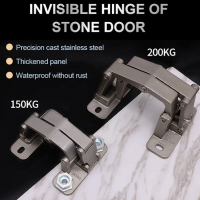 Set balamale cu degajare pentru usi grele din piatra