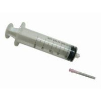Seringa 50ml cu ac G18 si cu filet luer-lock pentru injectomat