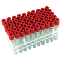 Vacutainer Biochimie 6 ML, cu CLOT ACTIVATOR, cu dop rosu