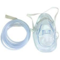 Masca de oxigen pentru ADULTI sau COPII cu tubulatura, STERILA, ambalaj unitar