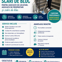 🏢 CURATENIE Asociatii de Locatari, Asociatii de Proprietari si scari de bloc din Timisoara