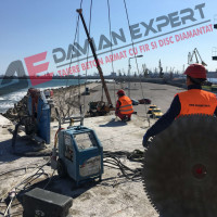 Taiere beton cu disc diamantat
