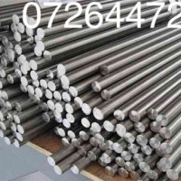 Tija bara rotunda de inox alimentar