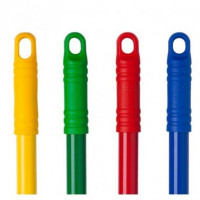 Coada din aluminiu, dublu filet si maner cauciuc, 140 cm