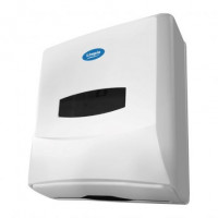 Dispenser prosoape pliate, plastic, alb