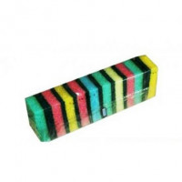 Bureti simpli colorati, 10 buc/set