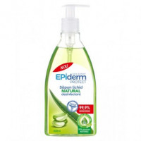 Epiderm Sapun dezinfectant Natural Aloe Vera, 400 ml