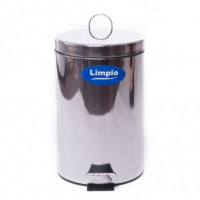 Cos gunoi, inox, 20 litri lucios