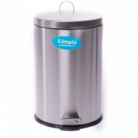 Cos gunoi, inox, 12 litri satinat