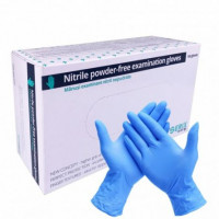 Manusi examinare nitril, nepudrate, marime S