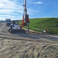 Foraj vertical piloni