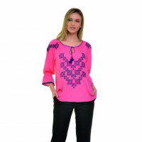 Bluze dama tip ie, brodate cu motive traditionale
