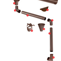 Accesorii Metalice-Jgheab-Burlan-Coltar-Coama