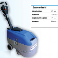 Masina de curatat pardoseli DELUX 350 E - Oferta speciala