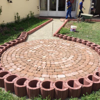 Montaj pavaje - piatra cubica