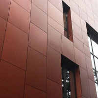 Placari FATADE VENTILATE cu Aluco Bond, HPL, TRESPA, Placi ceramice