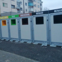 Platforma supraterana pentru colectarea deseurilor