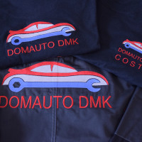 Echipament de lucru personalizat prin broderie computerizata