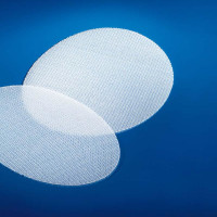Plase chirurgicale Herniamesh ovale, realizate din plasture oval monofilament de polipropilena neabsorbabila