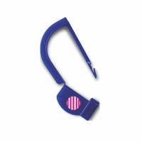 Sigiliu de securitate din plastic cu indicator chimic pentru containerele de sterilizare (albastru)