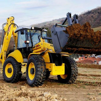 Inchiriat buldoexcavator miniexcavator utilaje, basculante