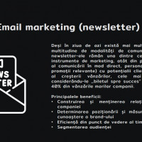 Servicii de marketing: Email marketing ( newsletter)