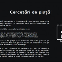 Servicii de marketing digital: Cercetari de piata