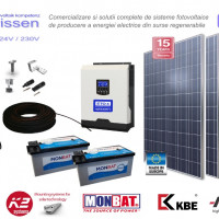 Kit panouri solare fotovoltaice 6 panouri 275W productie aprox 7.92 KWh/zi