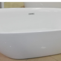 Cada baie compozit ovala