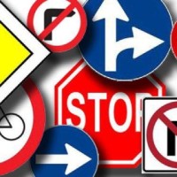 Indicatoare rutiere cu sau fara stalp de sustinere