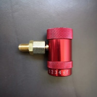 Cupla rapida cu robinet presiune inalta, pentru freon R1234yf