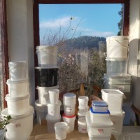 Cutii , galeti si caserole din plastic