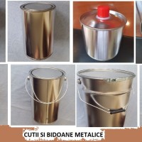 Cutii si bidoane din metal