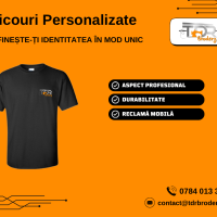 Tricouri personalizate cu logo
