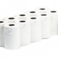 Role hartie termica ROLTECH, 57mm x 18m, non-BPA, 10 role/pachet