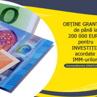 Masura 3 – “Granturi pentru investitii acordate IMM-urilor”