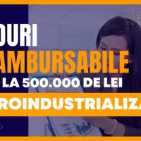 PROGRAMUL COMERT SI SERVICII suma 300.000 de ron si PROGRAMUL MICROINDUSTRIALIZARE  suma maxima 500.000 ron