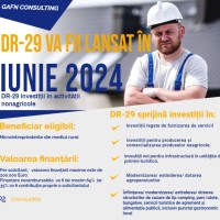 DR-29- investitii in activitati nonagricole va fi lansat in iunie 2024