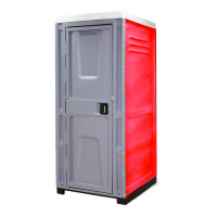 Toaleta cabina ecologica Standard ICTET01R, Rosu