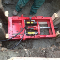 Utilaj impingere directionata de prajini TERRA-JACK 125