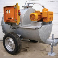 Pompa electrica pentru desecarea solului