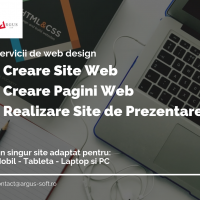 Creare Site Web - Creare Pagini Web - Realizare Site de Prezentare