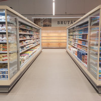 Raft frigorific supermarket