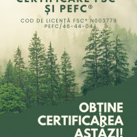 Certificare FSC, PEFC, ISO 9001, 14001, 22000