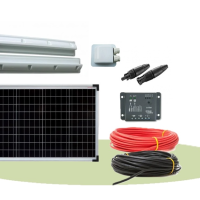Kit solar fotovoltaic 50W pentru rulote