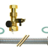 Set ventil 1” / racord flexibil 3/4” pentru vasul de expansiune