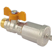 Kit supapa automata de aerisire cu robinet 1/2” pentru instalatii solare